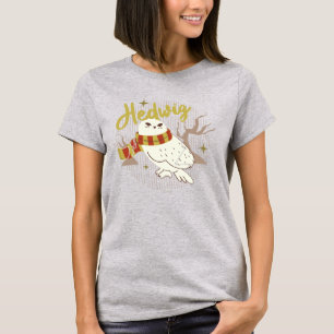 Hedwig Whimsical Skogsteckning T Shirt