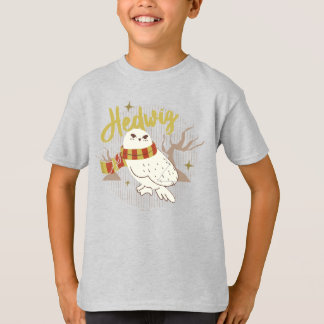Hedwig Whimsical Skogsteckning T Shirt