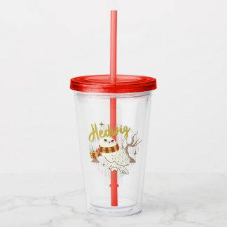 Hedwig Whimsical Skogsteckning Take Away Mugg