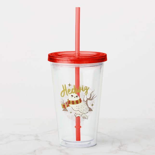 Hedwig Whimsical Skogsteckning Take Away Mugg (Framsida)
