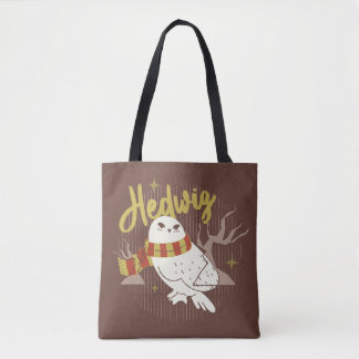 Hedwig Whimsical Skogsteckning Tygkasse