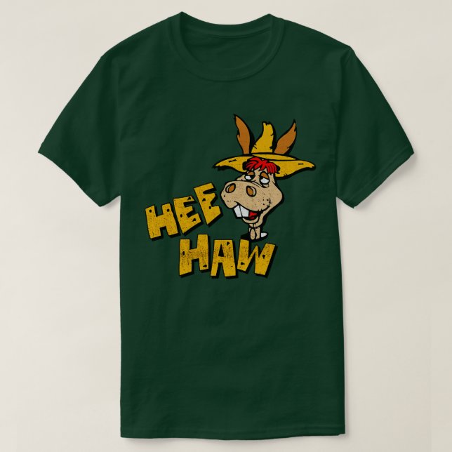 Hee Haw Donkey T Shirt (Design framsida)