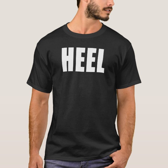 Heel Pro Wrestling T Shirt (Framsida)