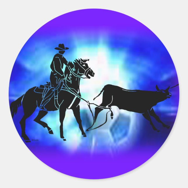 Heeler 101 runt klistermärke (Framsida)