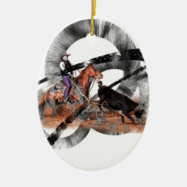 Heeler Julgransprydnad Keramik (Framsidan)