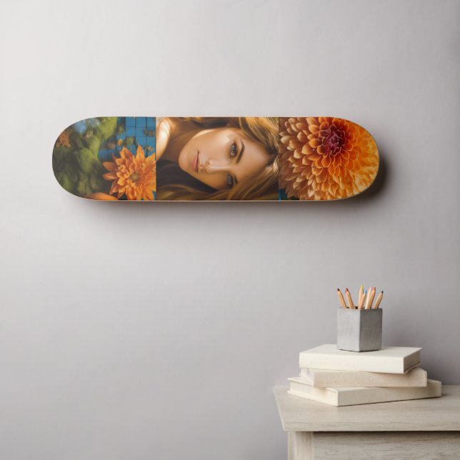 #HeelflipSkateboard blir på svenska # HälftenvarvS Mini Skateboard Bräda 18,5 Cm (Väggkonst (Horz))