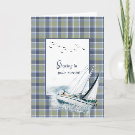Heeling Sailboat on Pput Sympathy Kort