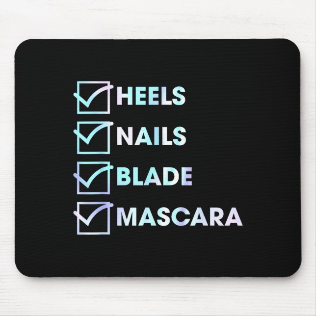 Heels Nails Blade Maa Funny Design  Musmatta (Framsidan)