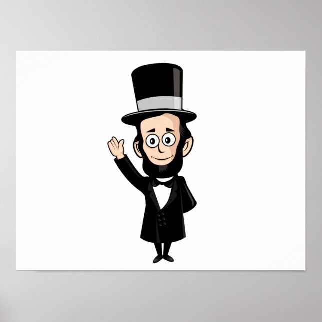 Heest Abe Lincoln Poster (Framsidan)