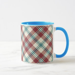 Heffalump Red Blue Beige Play Ringer Coffee Mugg