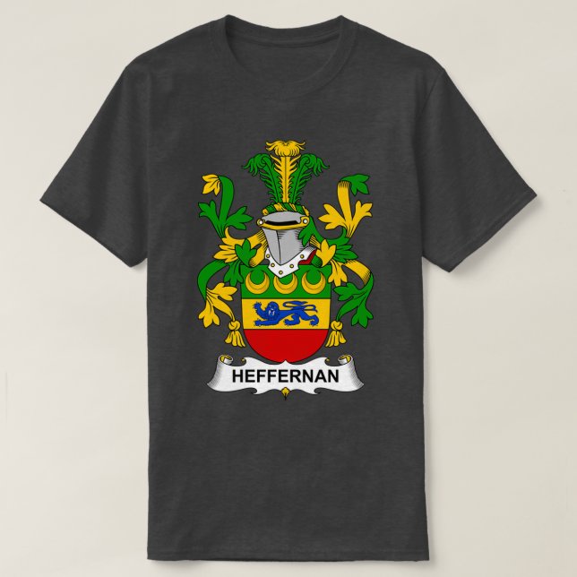 Heffernan Jacka av Arm Family Crest T Shirt (Design framsida)