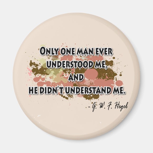 Hegel Magnet (Framsidan)