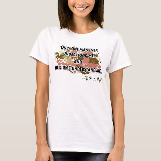 Hegel T Shirt (Framsida)
