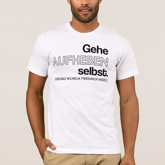 Hegel T T-shirt (Framsida)