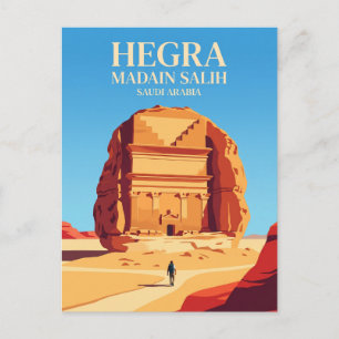 Hegra (Madain Salih) Saudiarabien Vykort