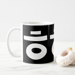 HEHEHE ㅎ ㅎ ㅎ Koreanska slang Kaffemugg