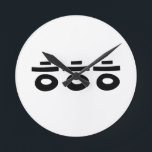 HEHEHE ㅎ ㅎ ㅎ Koreanska slang Rund Klocka<br><div class="desc">ㅎ ㅎ är koreansk Hangeul för lol eller hehehe/hahaha.

Globe Trotters specialiserar sig på idiosynkratiskt bildmaterial från hela världen. Här hittar du unika hälsningskort,  vykort,  Poster,  Mousepads med mera.</div>