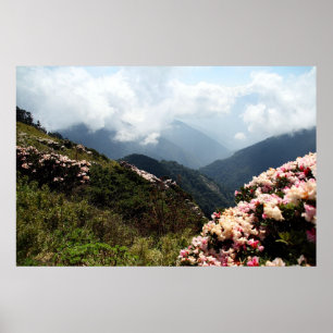 HeHuan berg, Taroko nationalpark, Taiwan © Poster