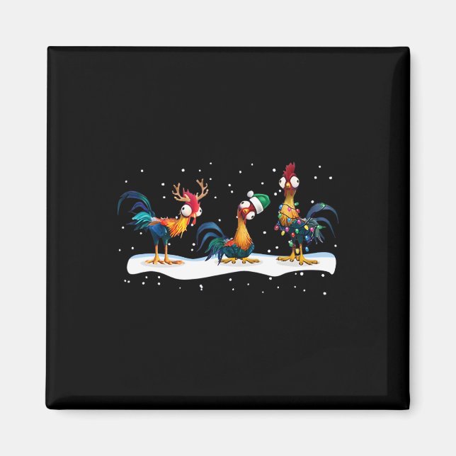 Hei Hei Chicken jul - Uni Magnet (Framsidan)