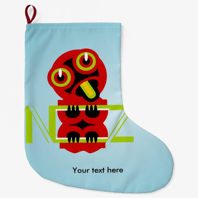 Hei Tiki Stor Julstrumpa (Framsidan)