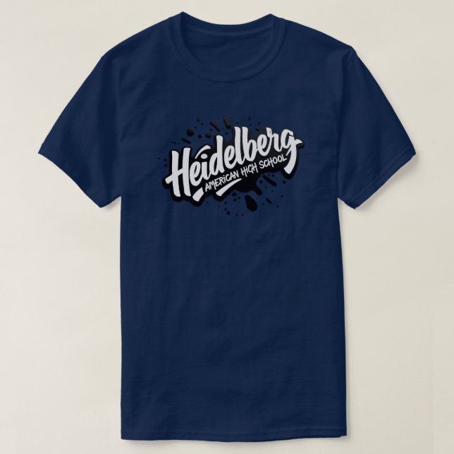 Heidelberg American High School T Shirt (Design framsida)