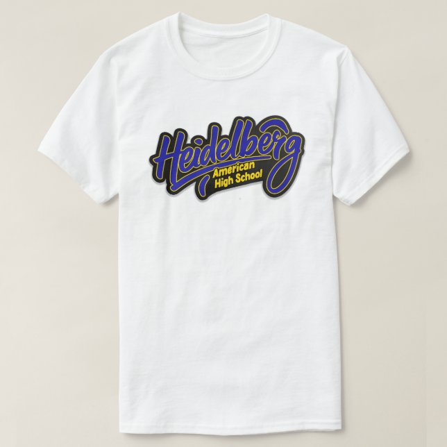 Heidelberg American High School T Shirt (Design framsida)