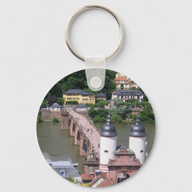 Heidelberg Bridge Keychain Nyckelring (Framsida)