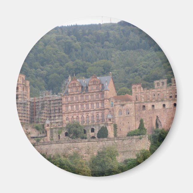 Heidelberg Castle Magnet (Framsidan)