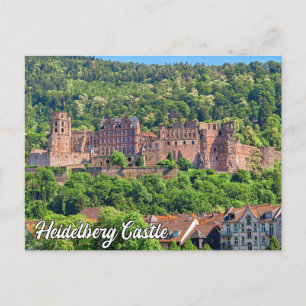 Heidelberg Castle, Tyskland Vykort