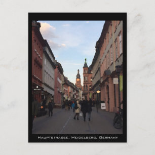 Heidelberg Hauptstrasse Vykort