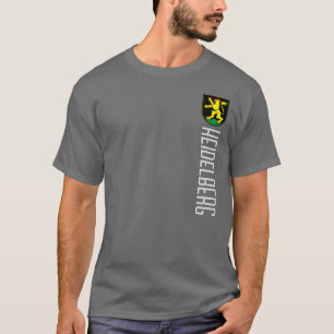 Heidelberg jackar om arm - TYSKLAND T-Shirt