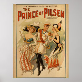 Heidelberg Roligt Exploring Prince of Pilsen Opera Poster