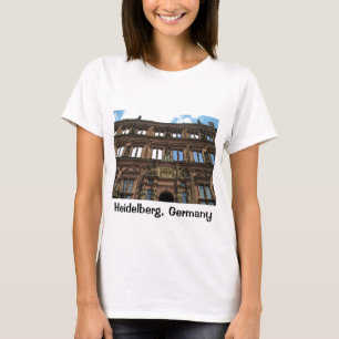 Heidelberg slottkvinna skjorta tee