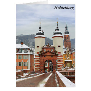 Heidelberg, Tyskland Hälsningskort
