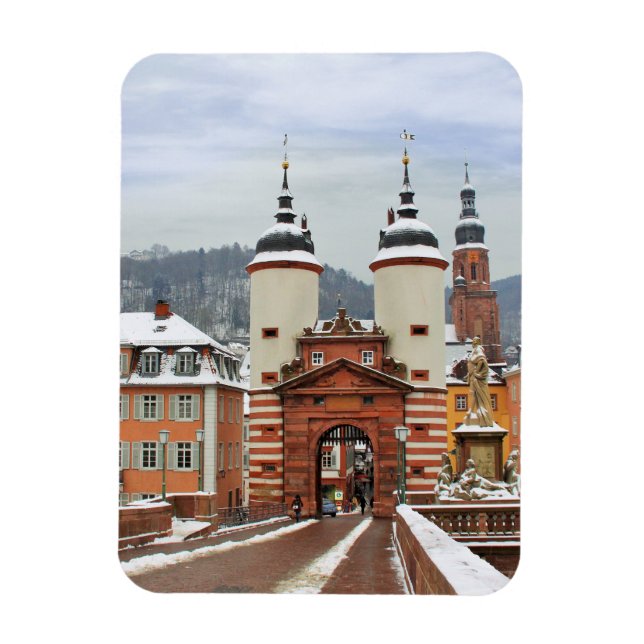 Heidelberg, Tyskland Magnet (Vertikal)