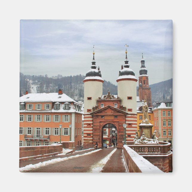 Heidelberg, Tyskland Magnet (Framsidan)