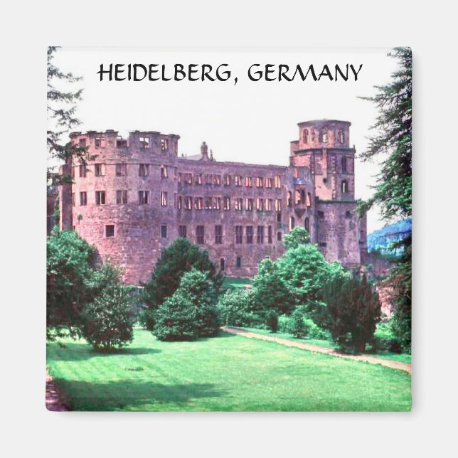 HEIDELBERG, TYSKLAND MAGNET (Framsidan)
