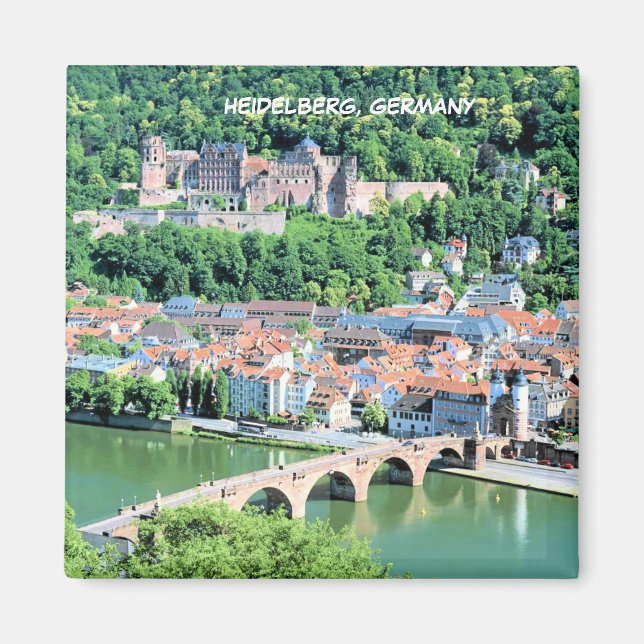 HEIDELBERG, TYSKLAND MAGNET (Framsidan)