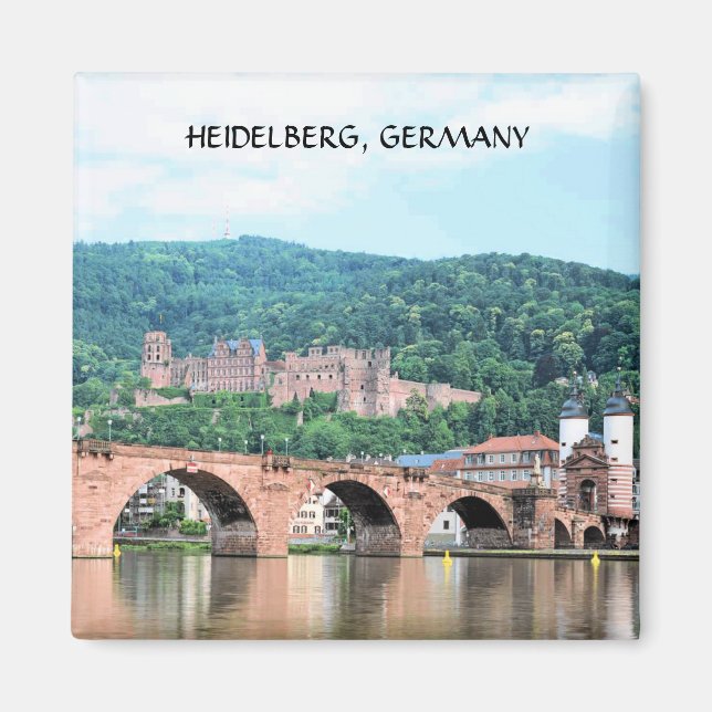 HEIDELBERG, TYSKLAND MAGNET (Framsidan)