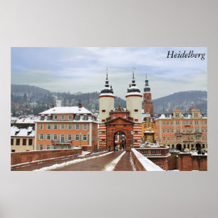 Heidelberg, Tyskland Poster