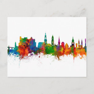 Heidelberg Tyskland Skyline Vykort