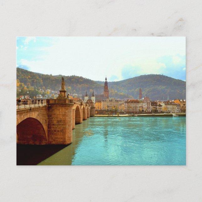 Heidelberg, Tyskland Vykort (Framsida)