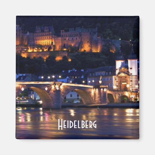 Heidelberg vid Night Magnet (Framsidan)