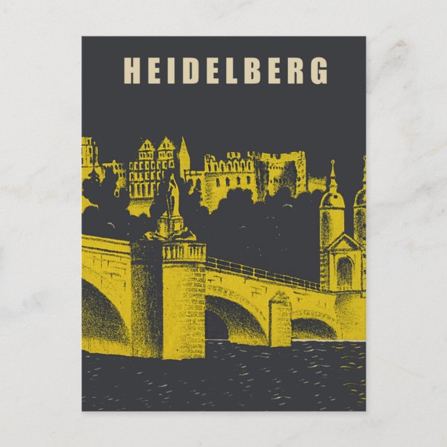 Heidelberg Vykort (Framsida)