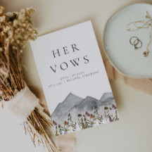 HEIDI Boho Mountain Wildblomma Hennes Bröllop Vows