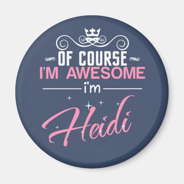 Heidi Jag är Fantastisk och Heidi Magnet (Framsidan)