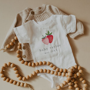 HEIDI Rosa Strawberry Girl Gravid Notice T Shirt