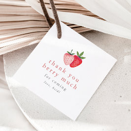 HEIDI Rosa Strawberry Girl Tack Berry Mycket Gåvor Etiketter