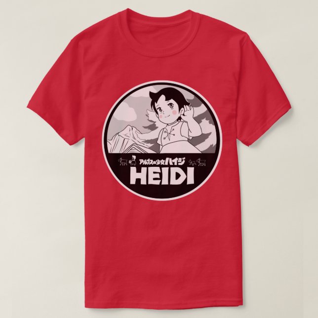 HEIDI T SHIRT (Design framsida)