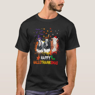 Heifer Cow Halloween Costume Thanksgiving Christma T Shirt